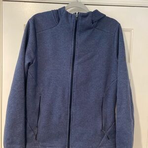FLX Full-Zip Hoodie Jacket Blue – Size Small